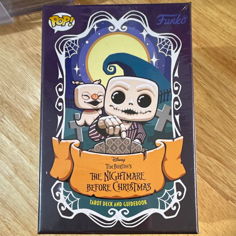 Funko Pop! Disney Tim Burton’s Nightmare Before Christmas Tarot Deck + Guidebook